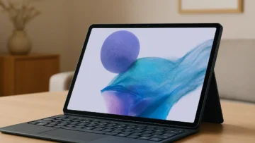 Capa teclado Galaxy Tab S10 FE+: desempenho real