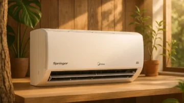 Springer Midea 9000 Btus: análise completa e sem filtros