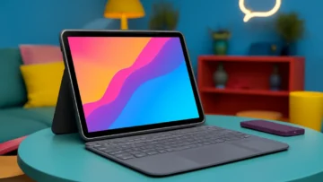 Capa com Teclado Logitech Combo Touch iPad Air 11" Supera Expectativas? Testamos