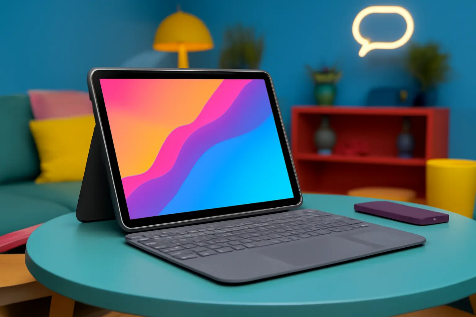 Capa com Teclado Logitech Combo Touch iPad Air 11" Supera Expectativas? Testamos