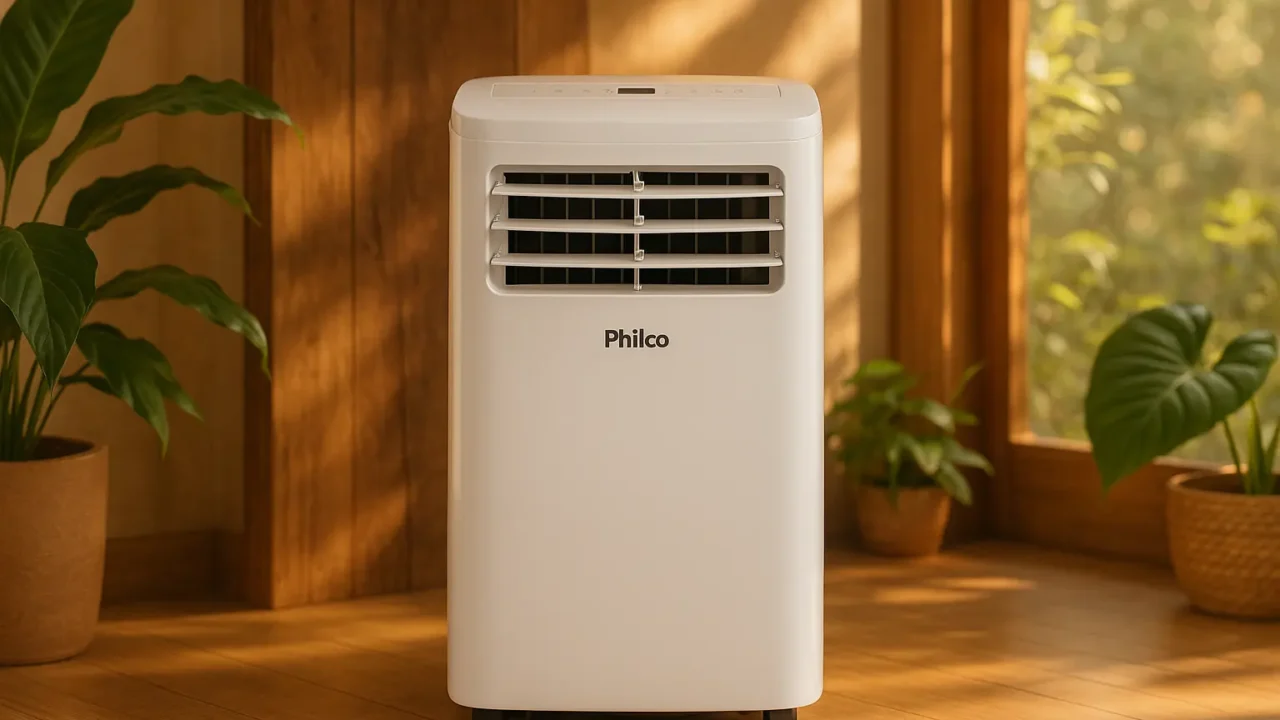 Ar condicionado portátil e versátil da Philco