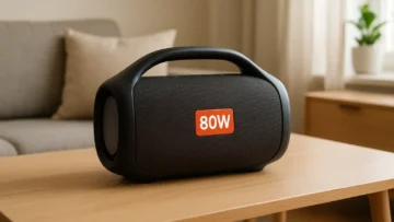 Caixa de Som Bluetooth 80W: potência que anima qualquer festa?
