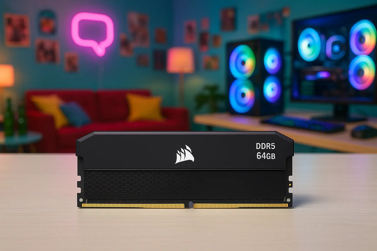 Corsair DDR5 64GB: Teste revela desempenho e custo