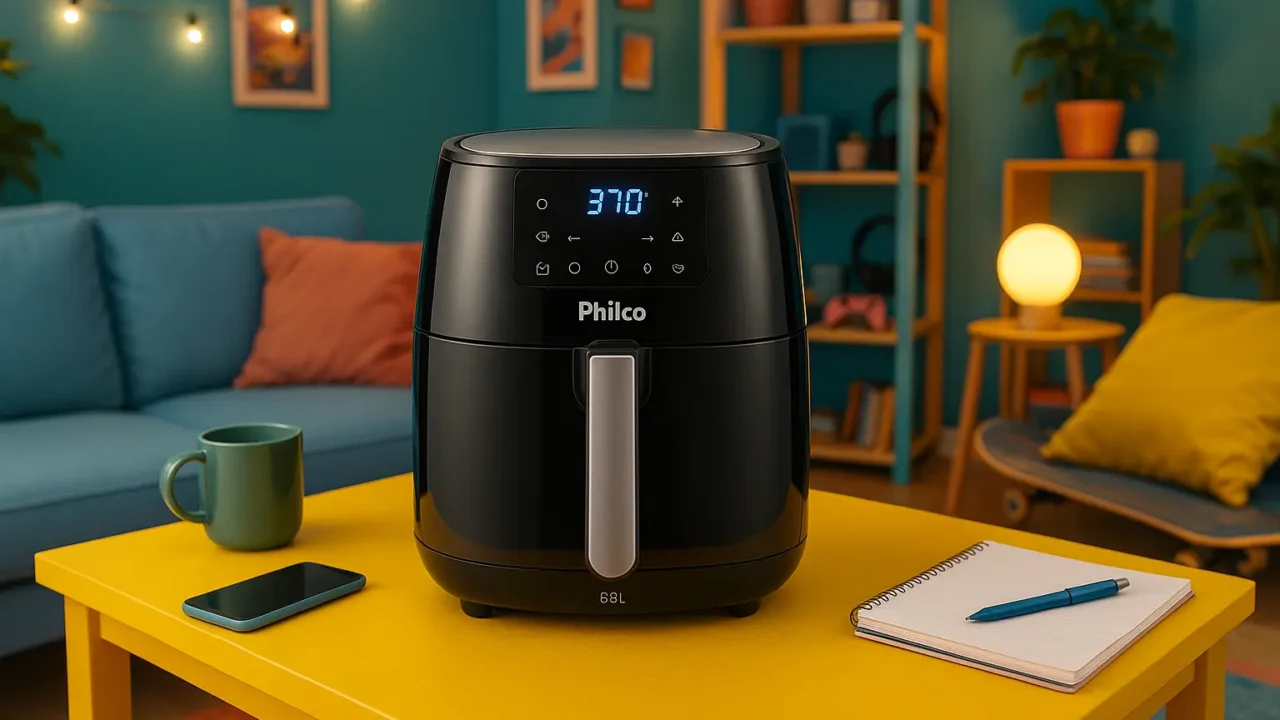 Fritadeira Philco 6,8L surpreende nos testes