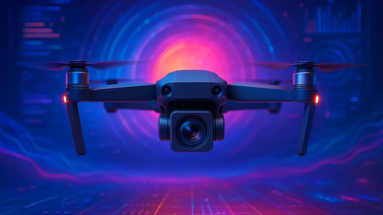 Drone com câmera: imagens aéreas em alta definição