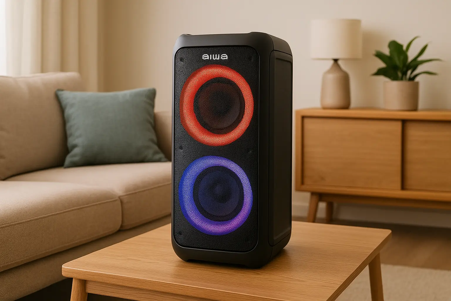 PartyBox AIWA PB-05: potência e diversão garantida