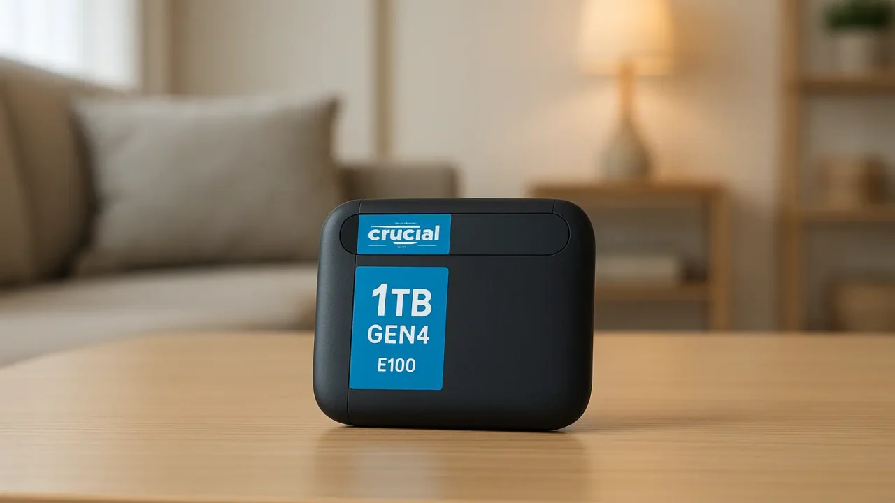 Crucial E100 1TB Gen4: desempenho que surpreende?