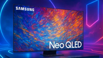 5 Smart TV 4K Samsung NEO QLED 65 para Imagem de Cinema