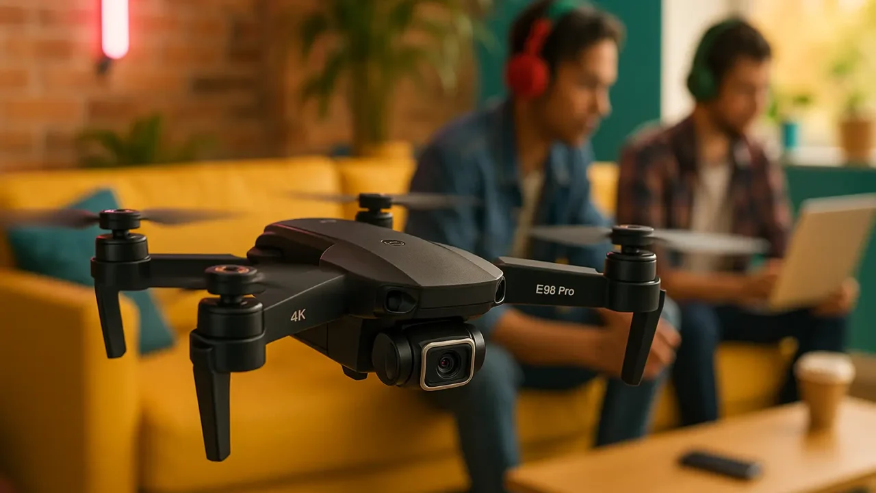 E88 Pro Drone: versatilidade com câmera 4K