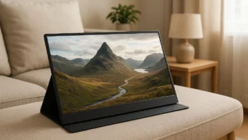 Monitor portátil 17,3”: desempenho real