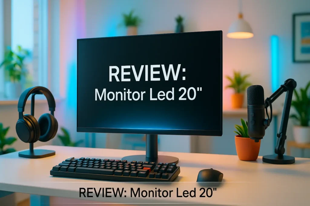 Monitor Brazilpc 20WR: desempenho acessível