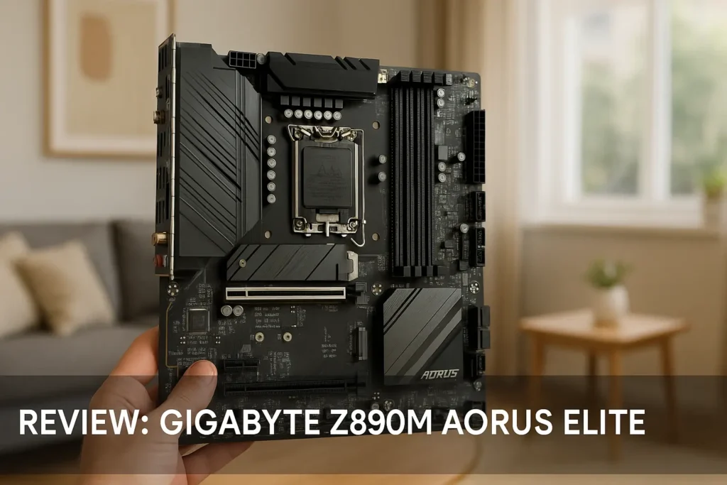 GIGABYTE Z890M AORUS ELITE: é boa? Veja o veredito
