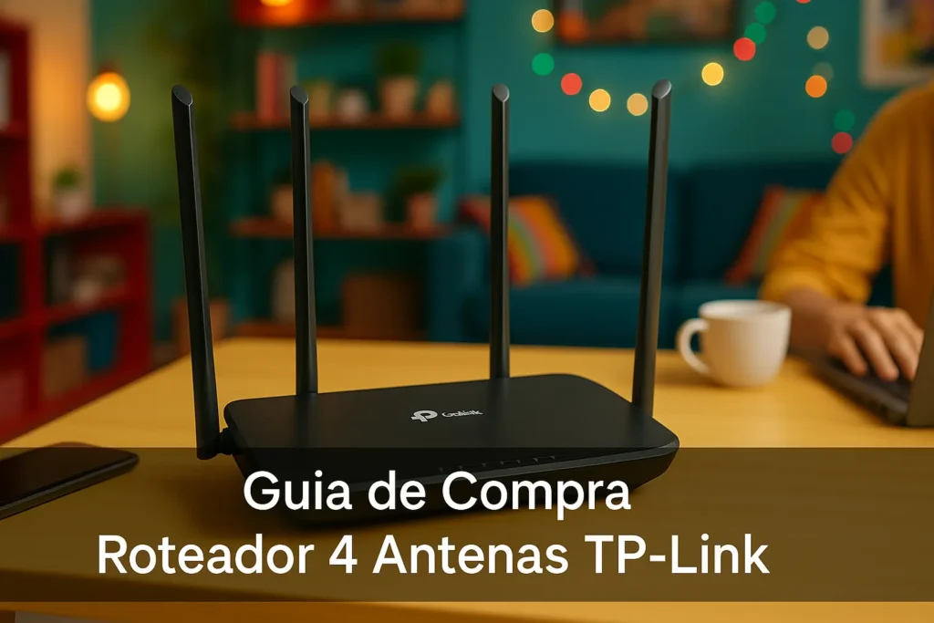 5 Melhores Roteadores TP-Link com 4 Antenas para 2025
