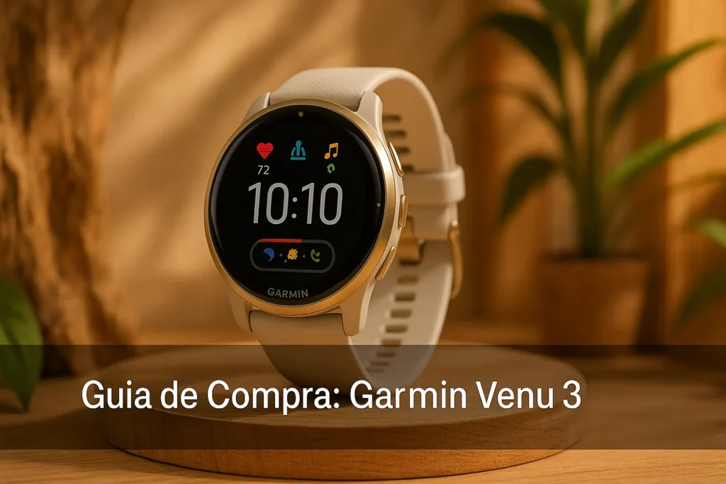 5 Melhores Pulseiras e Relógios Compatíveis com Garmin Venu 3