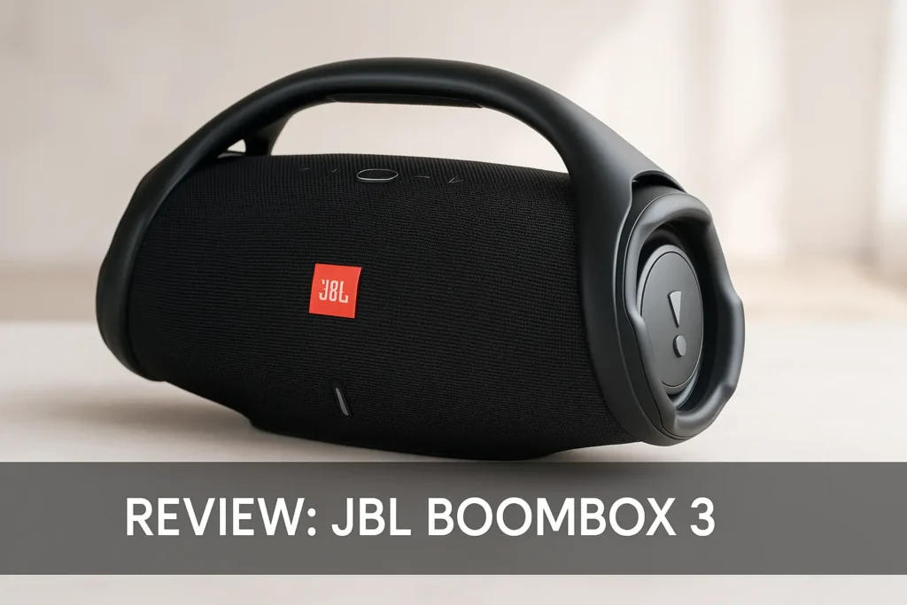 Boombox 3 Wi-Fi surpreende nos testes