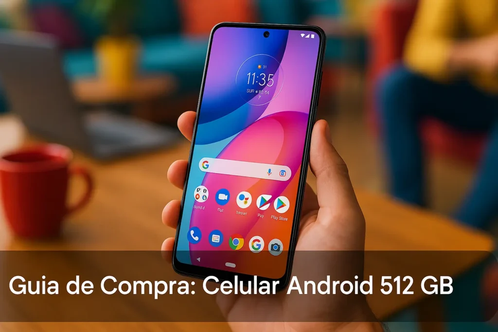 5 Melhores Celulares Android 512 GB em 2025