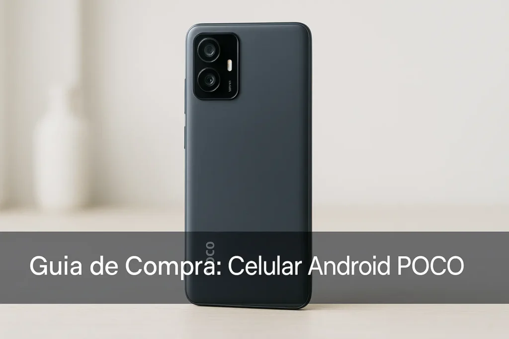 Guia de Compra: 5 Celulares Android Poco para Comprar em 2025