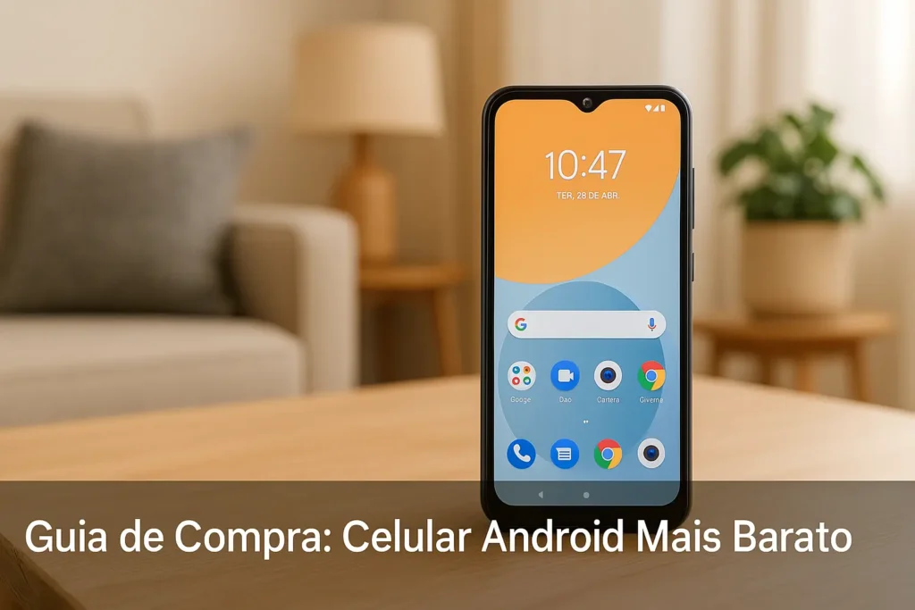 Guia de Compra: 5 Celulares Android Mais Baratos e Funcionais