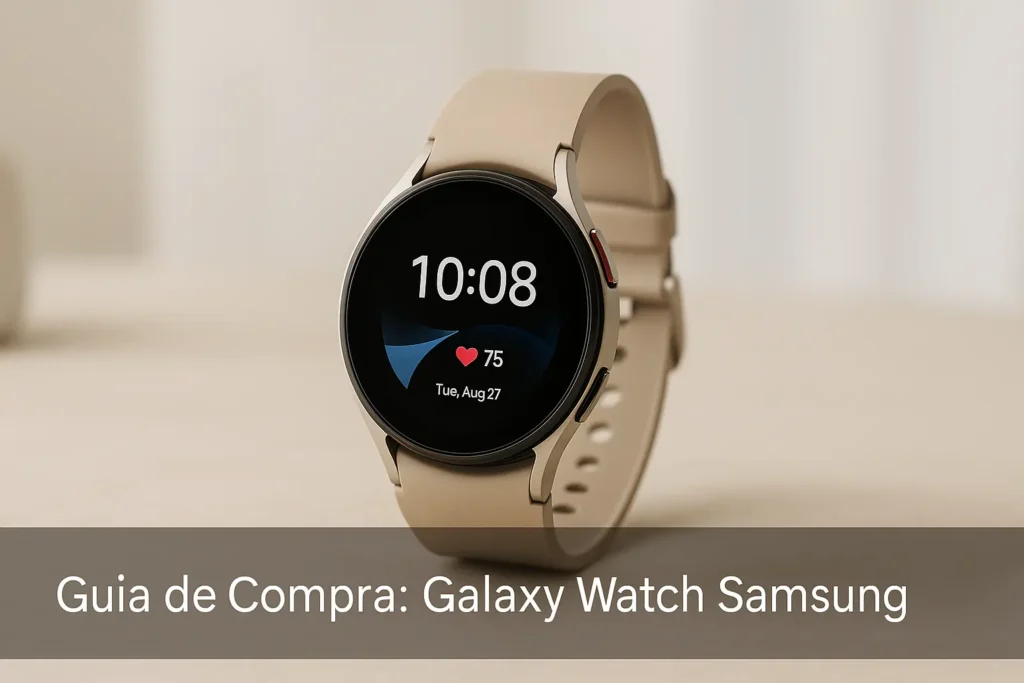 5 Melhores Galaxy Watch Samsung para Usar em 2025