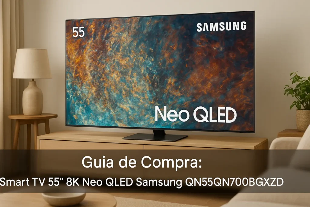 Top 5 Smart TVs 55" 8K Neo QLED Samsung em 2025