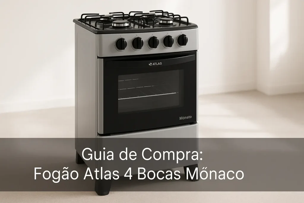 Guia Atualizado: 5 Fogões Atlas 4 Bocas Mônaco em 2025