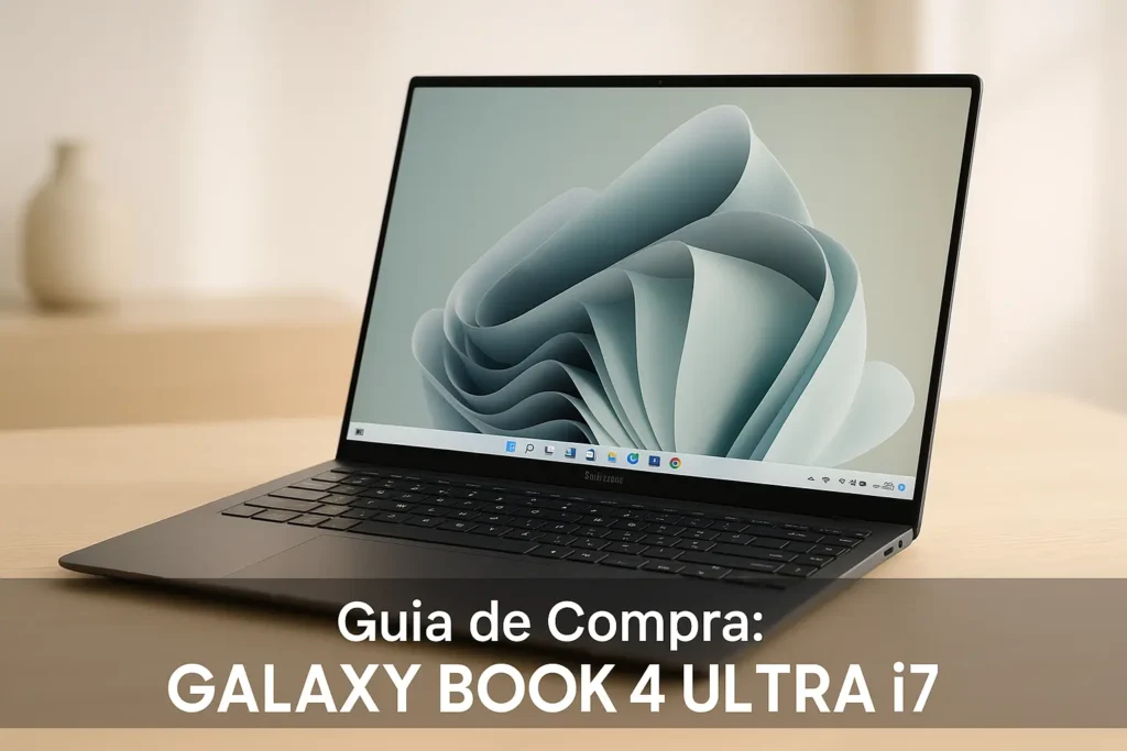 Guia de Compra: 5 Galaxy Book 4 Ultra i7 com Potência de Sobra