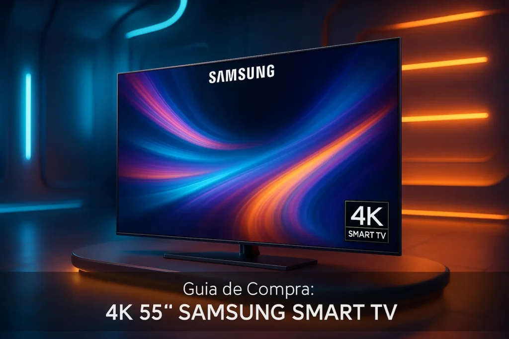 Guia de Compra: As 5 Melhores 4K 55 Samsung Smart TV em 2025