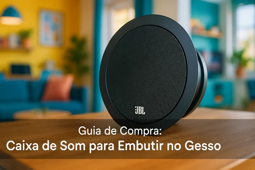 Top 5 Caixa de Som para Embutir no Gesso JBL com Qualidade Imersiva