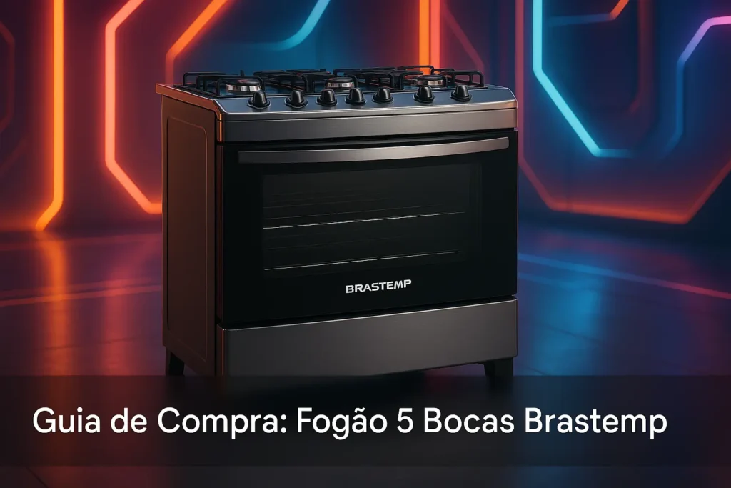 5 Melhores Fogões 5 Bocas Brastemp com Tecnologia de Ponta