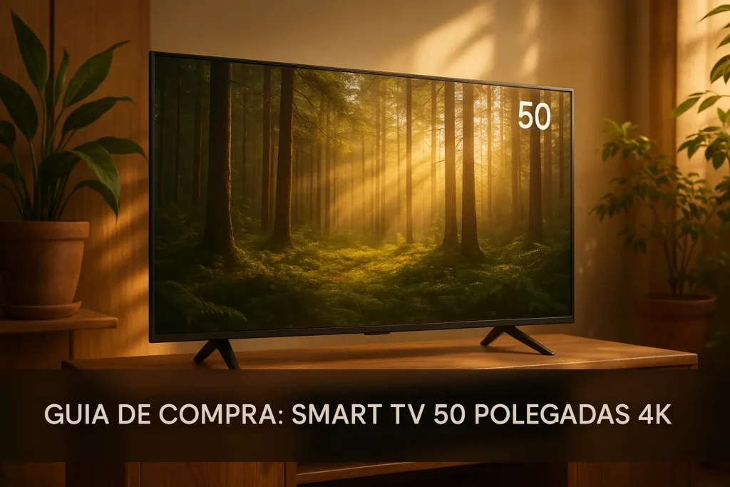 Guia de Compra: 5 Smart TVs 50 Polegadas 4K com Qualidade de Imagem e Recursos Inteligentes