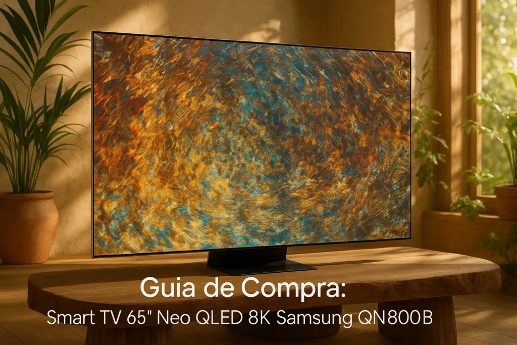 5 Melhores Smart TVs 65 NEO QLED 8K Samsung QN800B