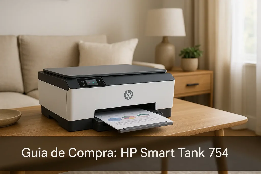 5 Melhores HP Smart Tank 754 para Quem Busca Qualidade