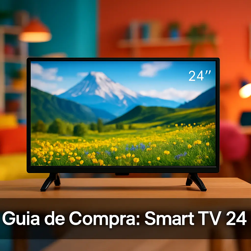 Top 5 Smart TVs 24” Selecionadas Após Testes Rigorosos
