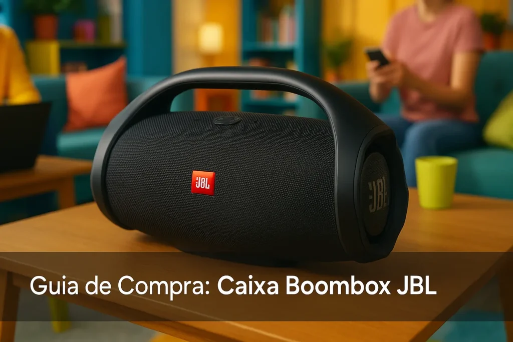 Guia de Compra: 5 Melhores Caixa Boombox JBL com Excelente Avaliação