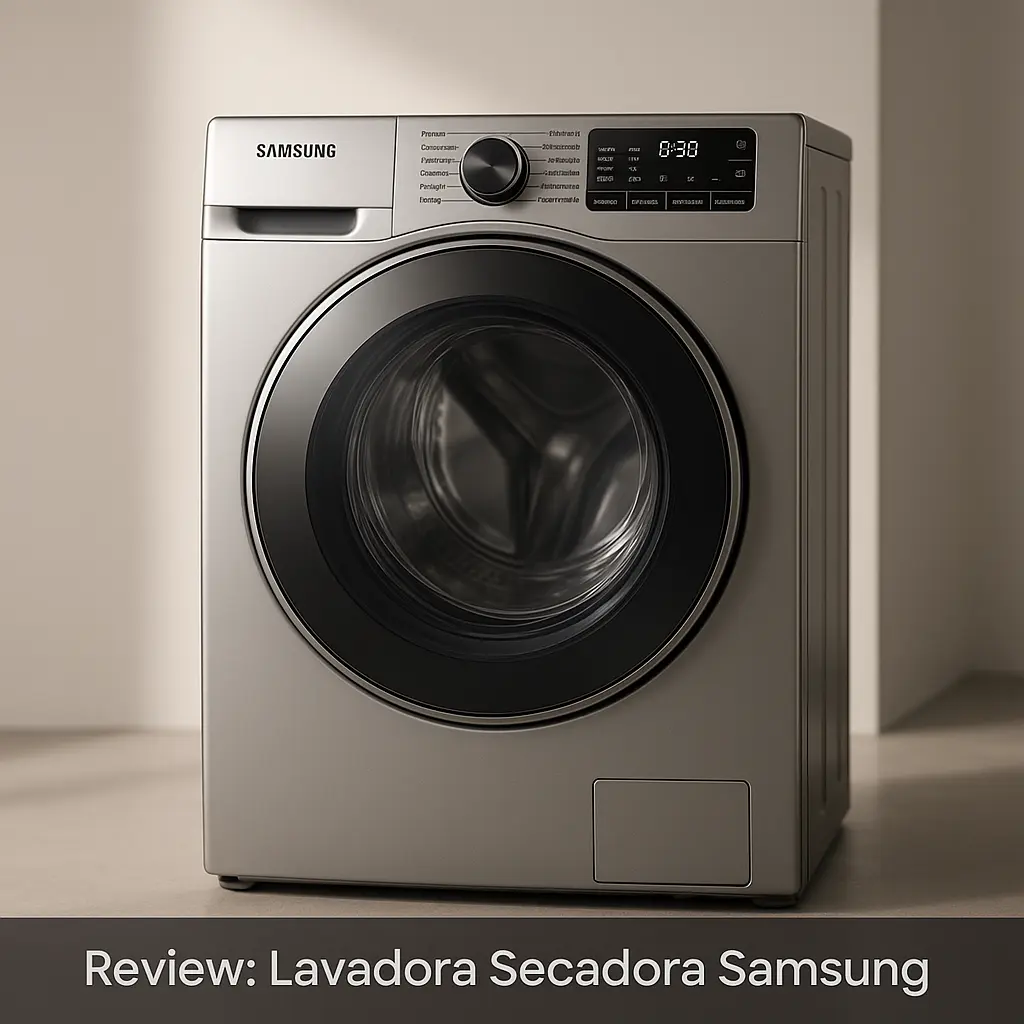Lavadora Samsung WD13T: Teste revela desempenho e custo