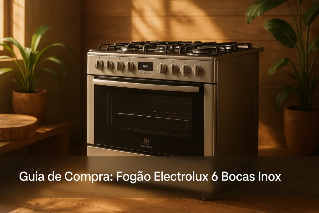 Guia de Compra: 5 Melhores Fogões Electrolux 6 Bocas Inox em 2025