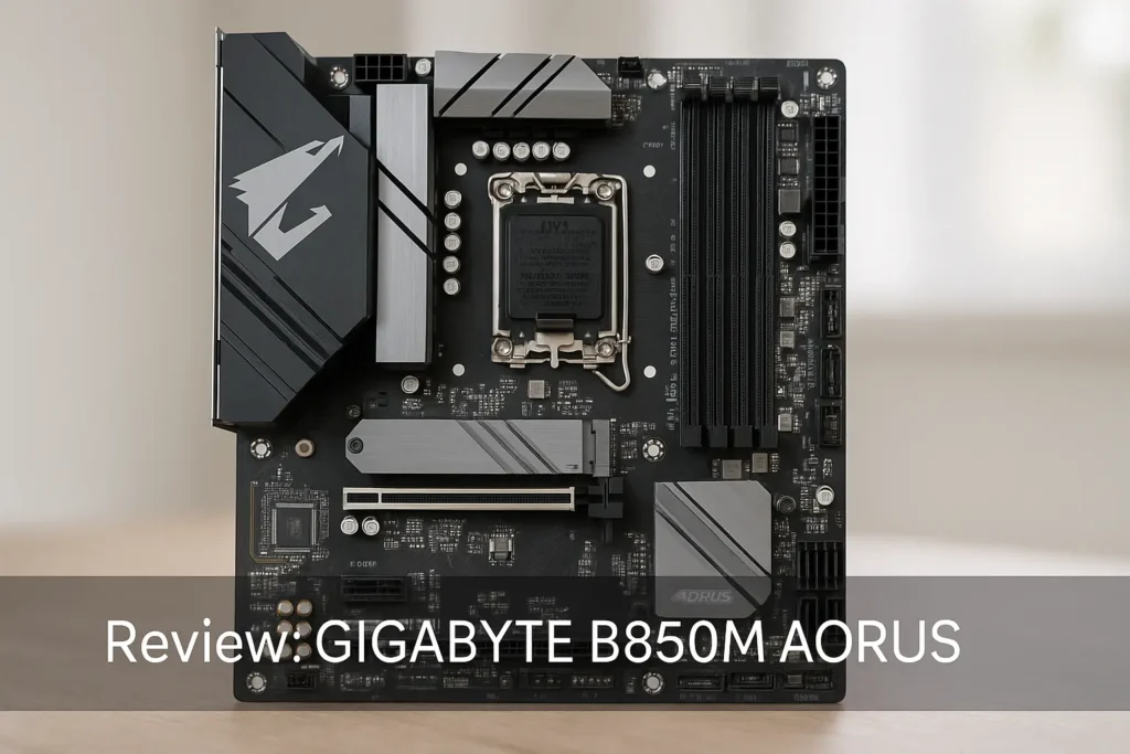 B850M AORUS Elite surpreende nos testes