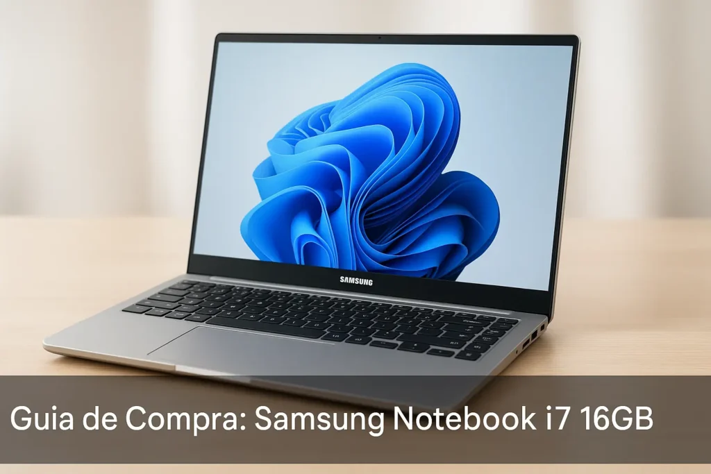 5 Melhores Samsung Notebook i7 16GB Testados por Usuários Reais