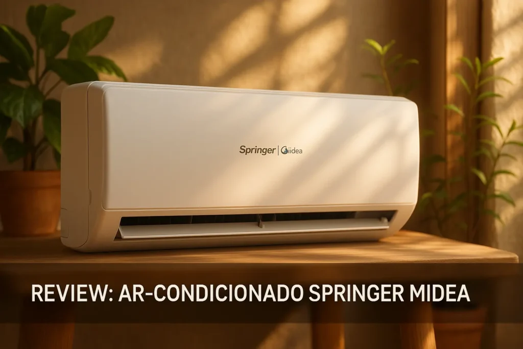 Springer Midea 9000 Btus: análise completa e sem filtros