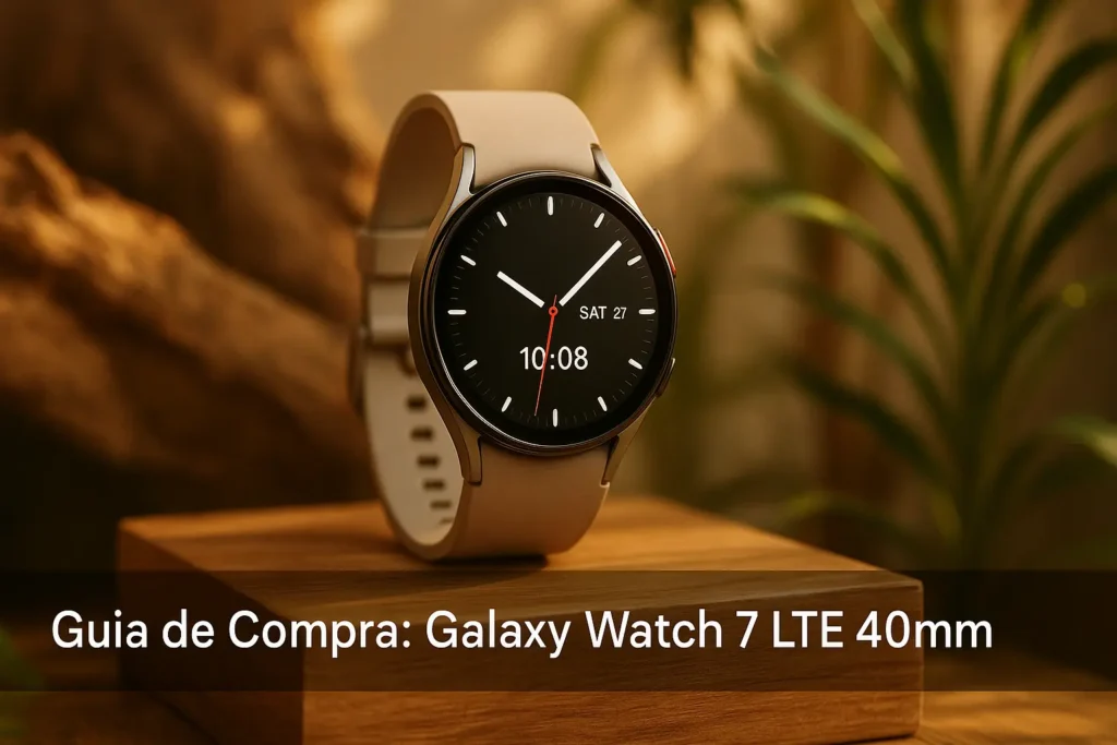 Galaxy Watch 7 LTE 40mm: 5 Melhores Pulseiras Compatíveis