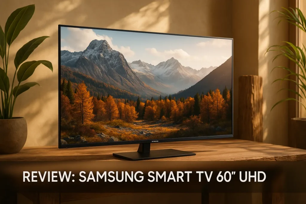 Samsung Smart TV 60DU7700: desempenho real