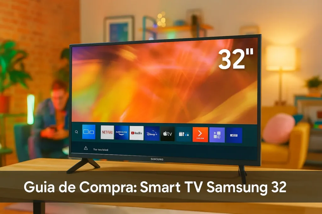 Guia de Compra: 5 Melhores TV Smart TV Samsung 32