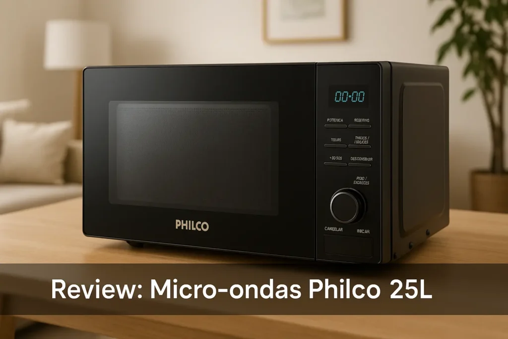 Micro-ondas Philco 25L surpreende nos testes