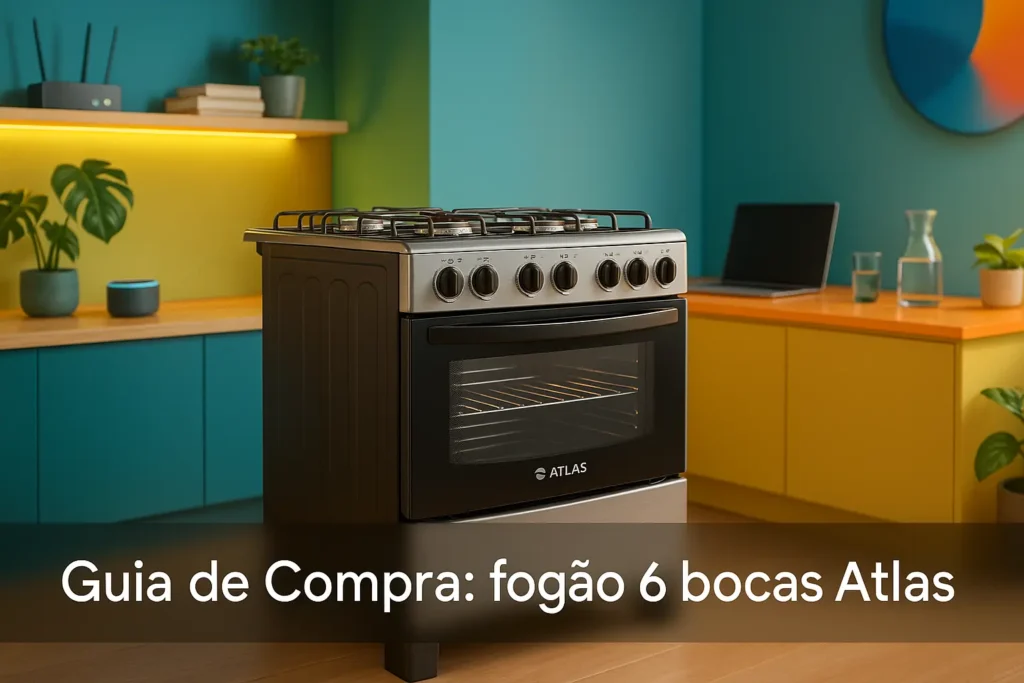 5 Melhores Fogões 6 Bocas Atlas Testados por Usuários Reais