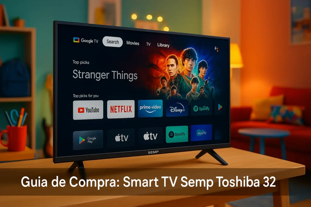 5 Melhores Smart TVs Semp Toshiba 32 para Quem Busca Qualidade