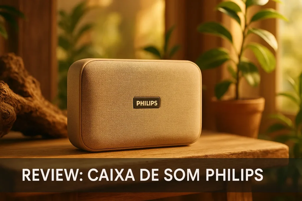 Philips Party Speaker: som potente e luzes vibrantes