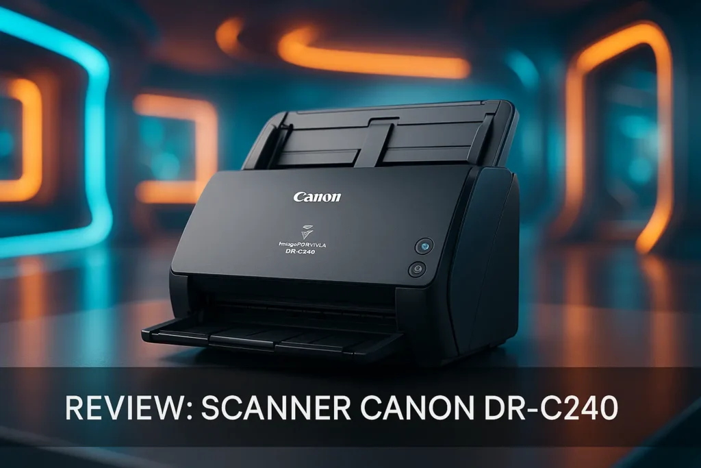 Scanner Canon DR-C240: desempenho que surpreende?