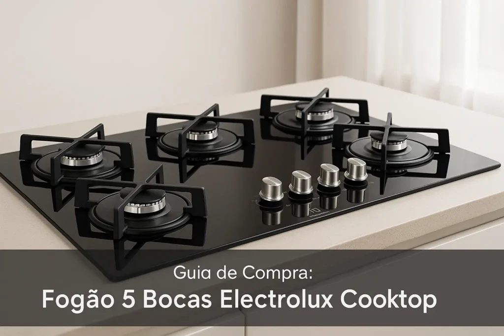 5 Melhores Fogões 5 Bocas Electrolux Cooktop