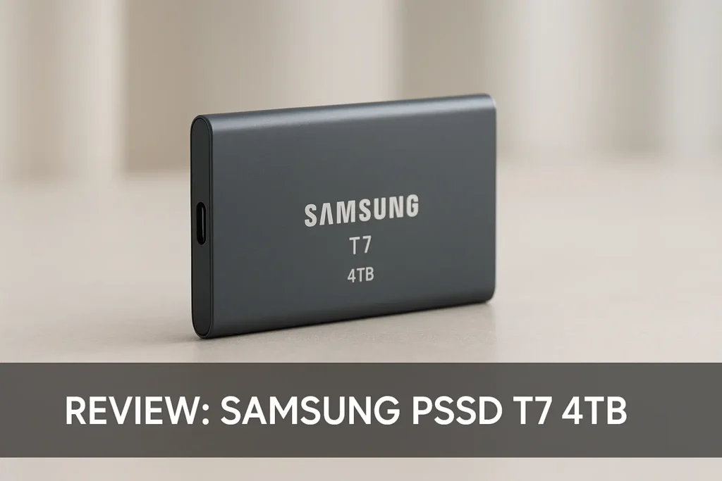 Samsung PSSD T7: Teste revela desempenho e custo