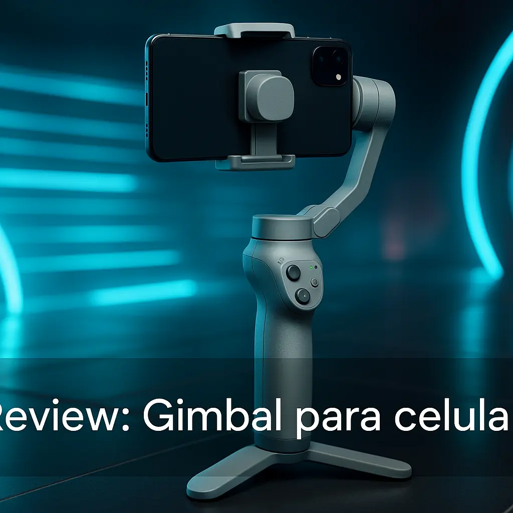 Gimbal L7Cpro: estabilização profissional na palma da mão